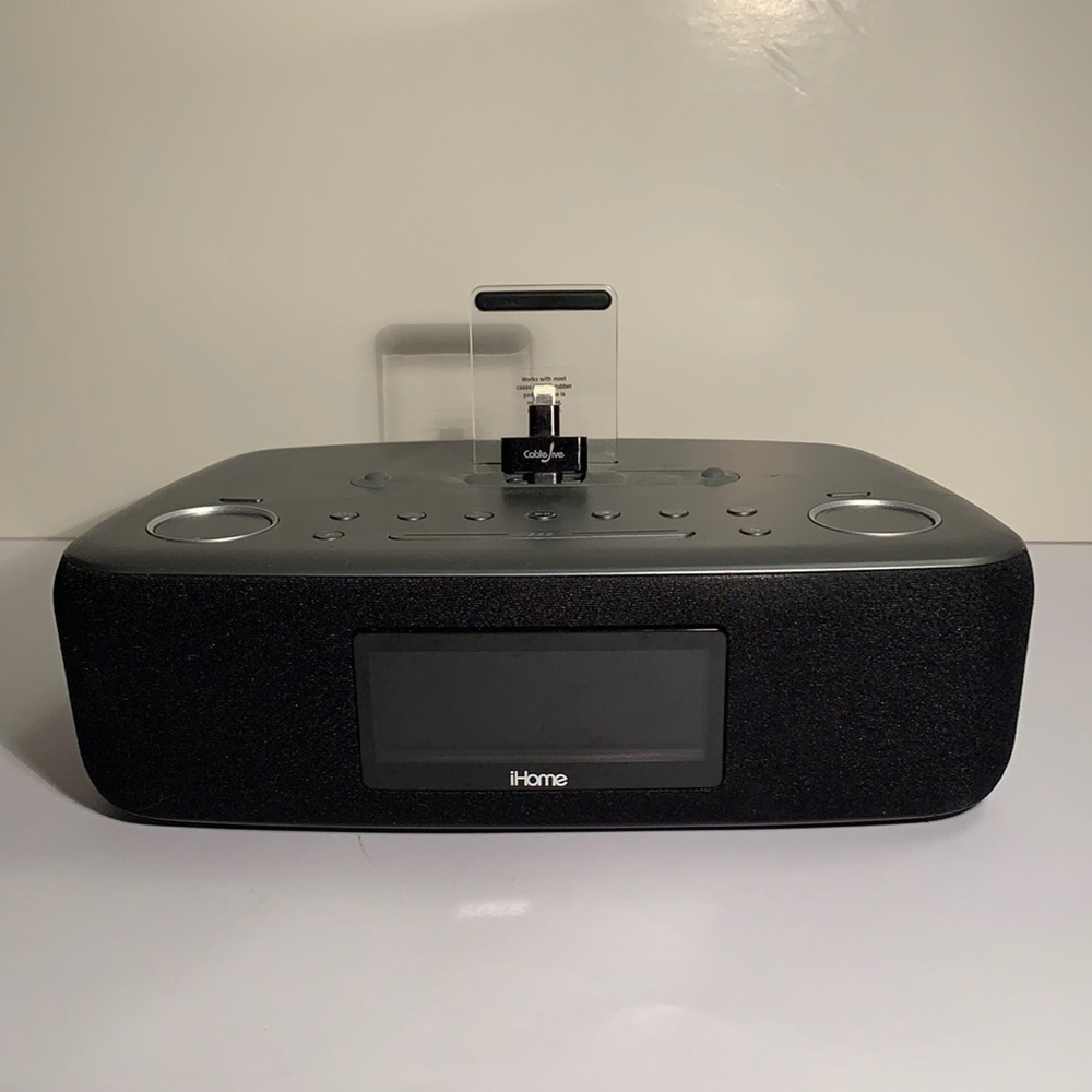 iHome IDL44 Dual Alarm Clock Radio -Lightning Dock